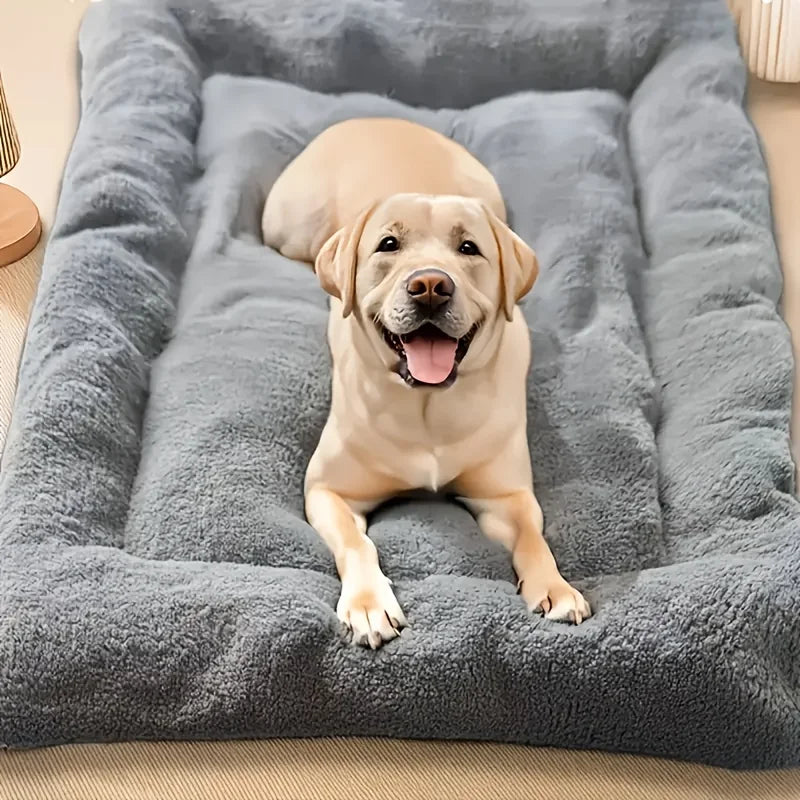 Extra Large Plush Dog Bed | Soft Sofa Mat for Small to Large Dogs