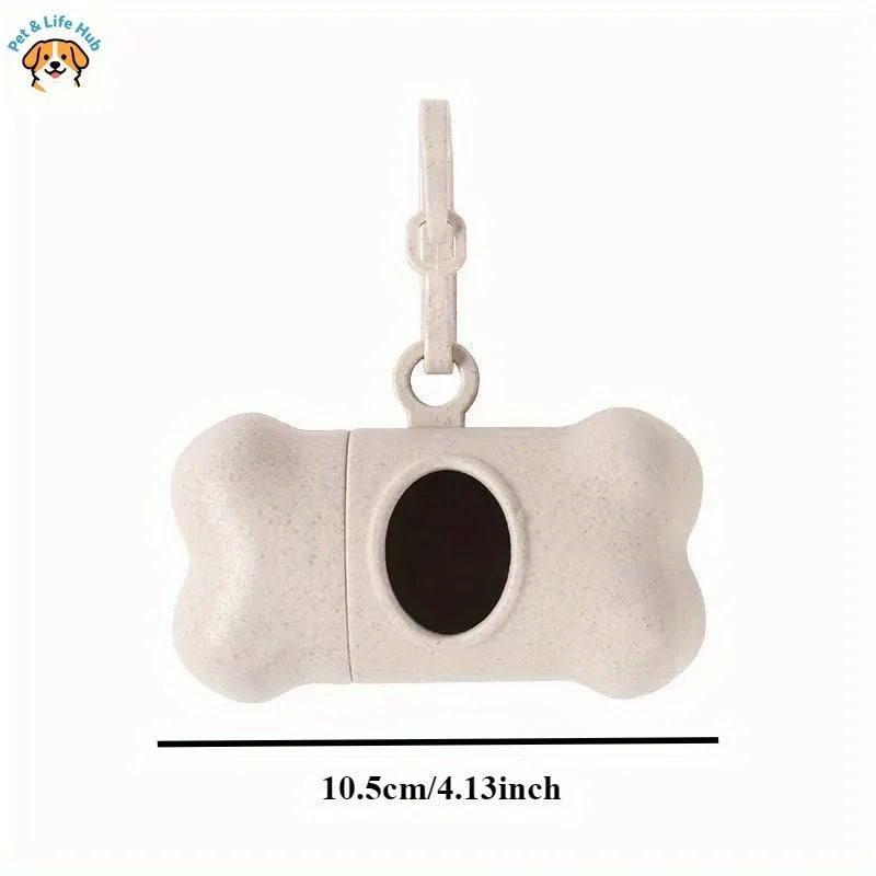 Portable Dog Poop Bag Dispenser | Easy Clip-On Leash Attachment
