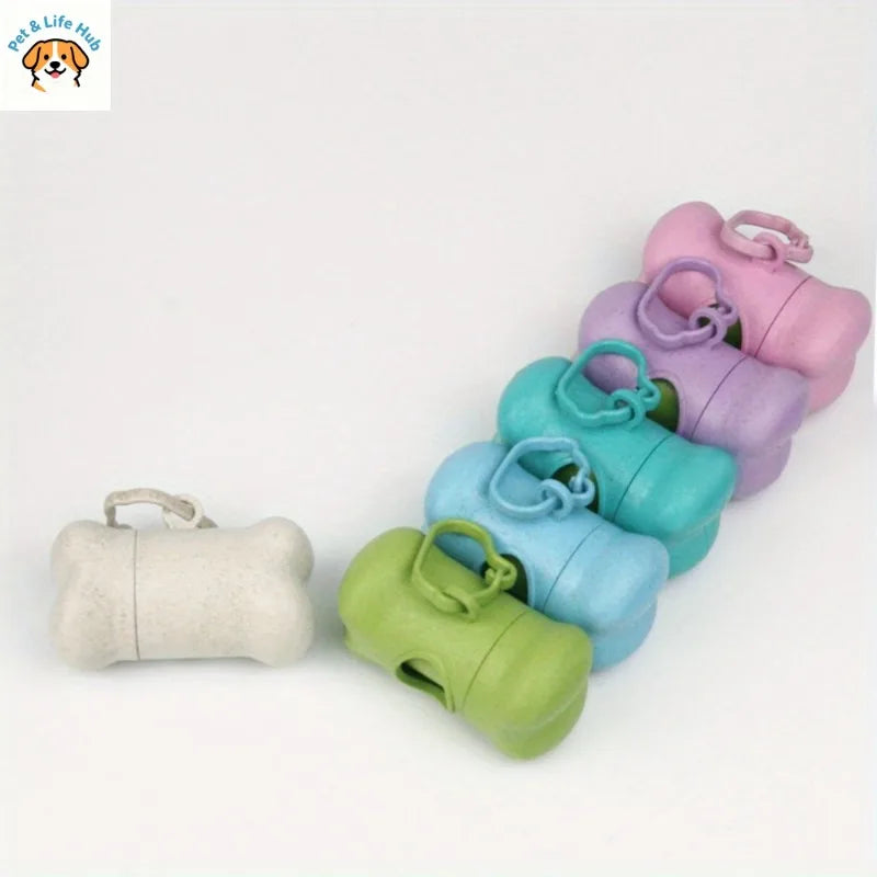Portable Dog Poop Bag Dispenser | Easy Clip-On Leash Attachment