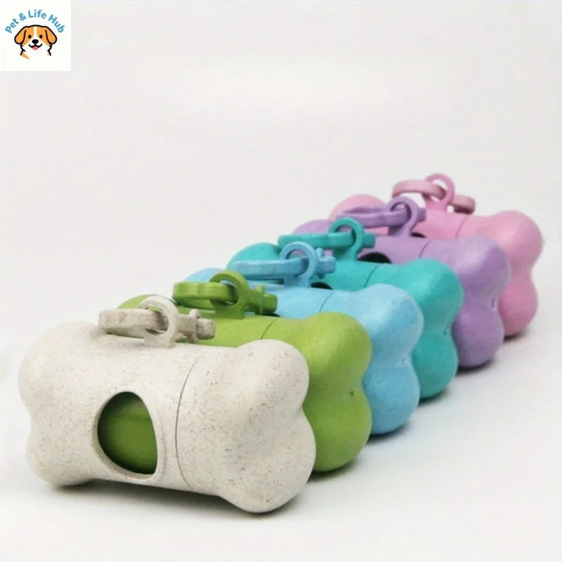 Portable Dog Poop Bag Dispenser | Easy Clip-On Leash Attachment