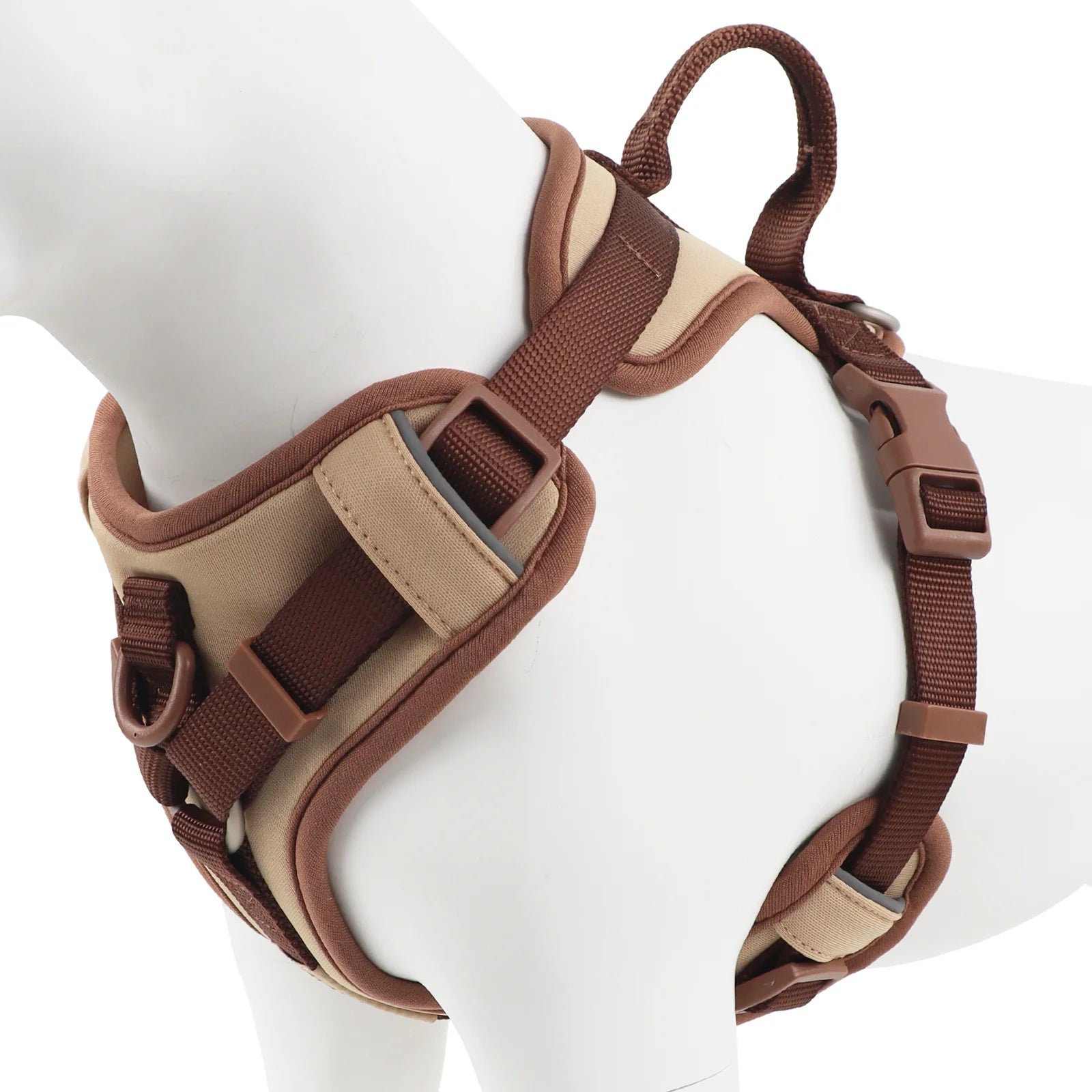Luxury No-Pull Dog Harness | Adjustable Chest Strap | Personalized | S–XL