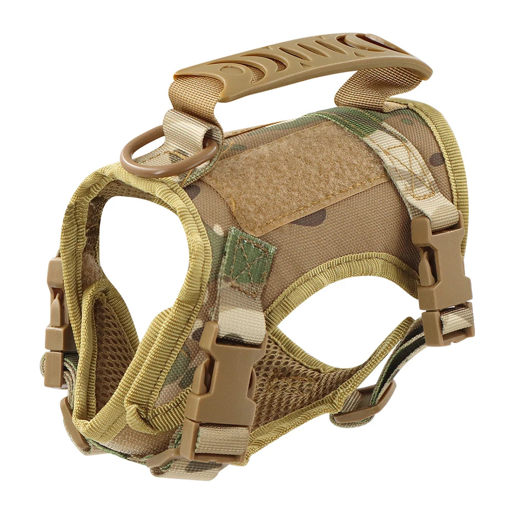 Tactical Cat Harness and Leash Set | Escape-Proof Mesh Vest, One Size Fits All