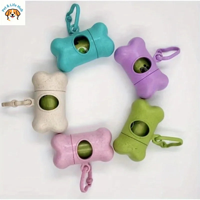 Portable Dog Poop Bag Dispenser | Easy Clip-On Leash Attachment