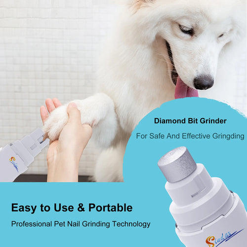 Dog Nail Grinder | Whisper-Quiet, Stress-Free Trimming for Dogs & Cats