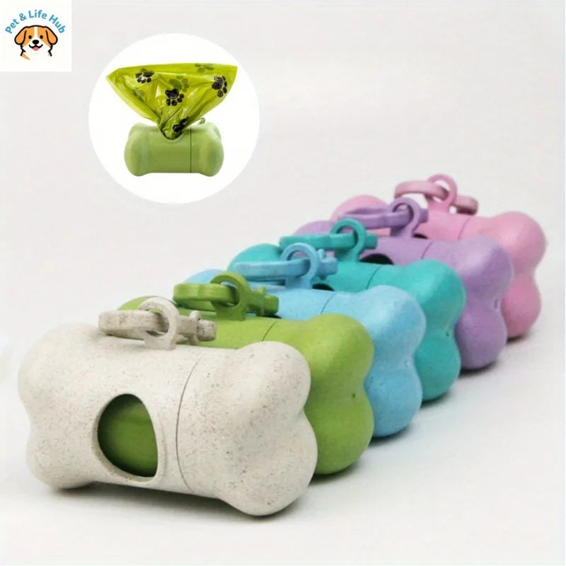 Portable Dog Poop Bag Dispenser | Easy Clip-On Leash Attachment
