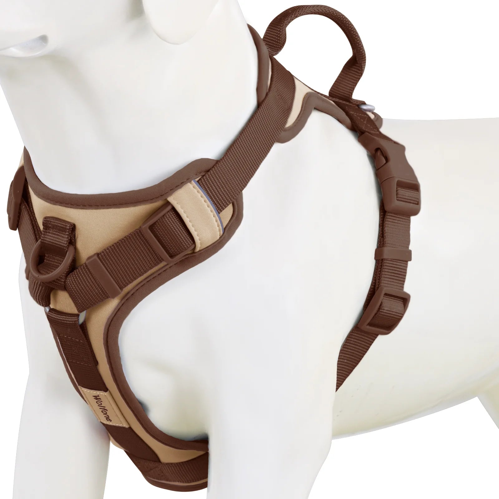 Luxury No-Pull Dog Harness | Adjustable Chest Strap | Personalized | S–XL