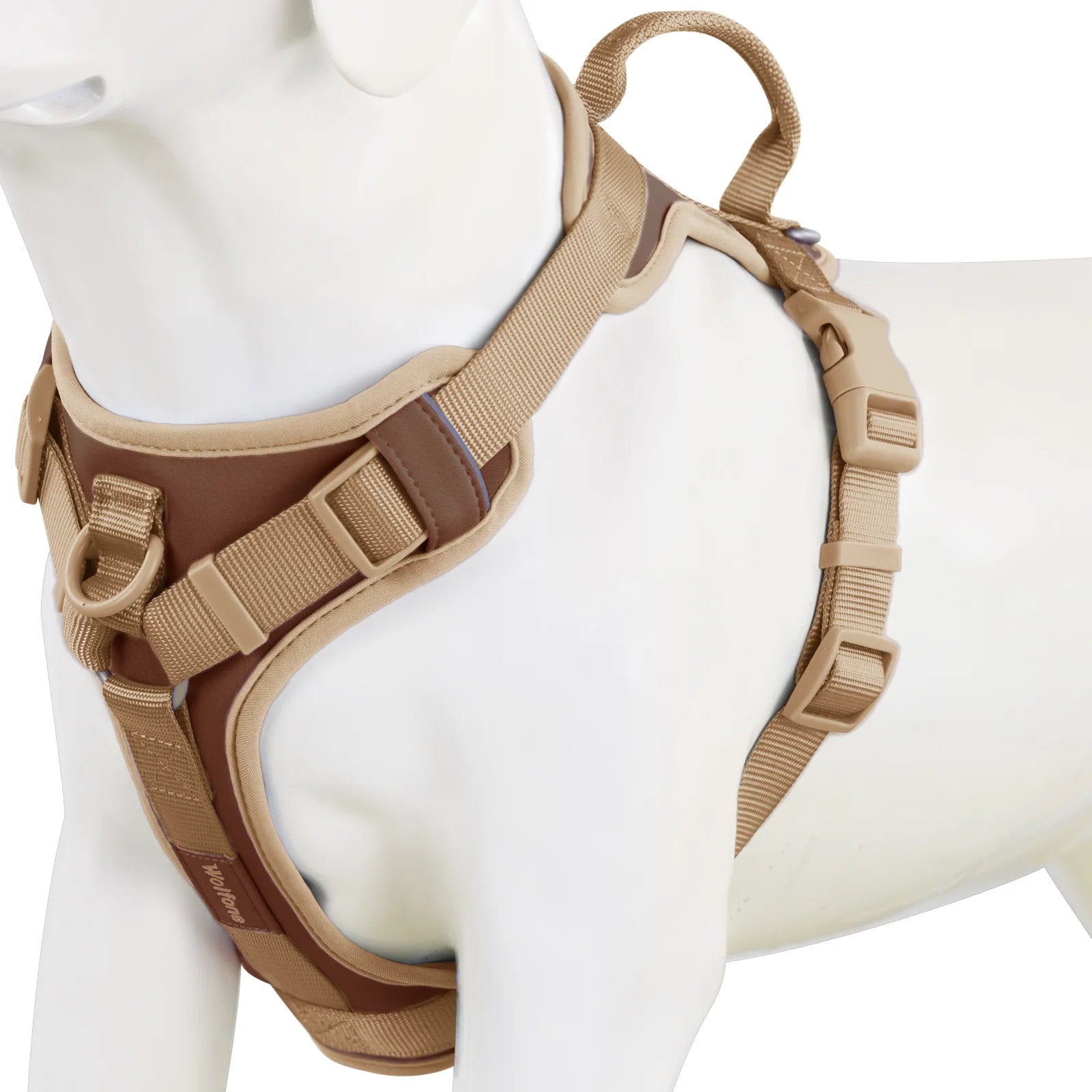 Luxury No-Pull Dog Harness | Adjustable Chest Strap | Personalized | S–XL